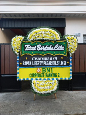 Papan Bunga Duka di Panceng
