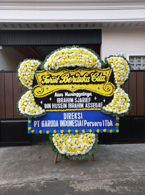 Papan Bunga Duka di Panceng