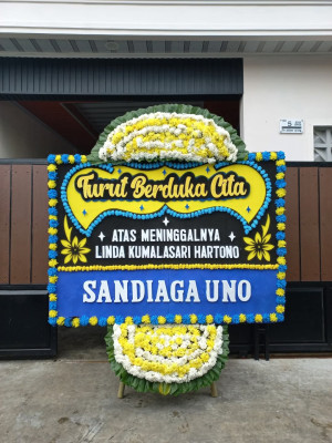 Papan Bunga Duka di Panceng